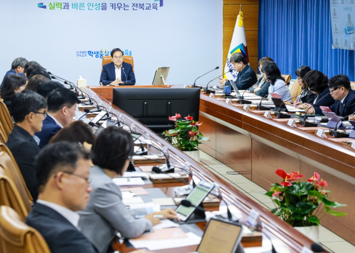 서거석 교육감 “내실화된 학생부 기록에 정성 들여야” 서거석 교육감 “내실화된 학생부 기록에 정성 들여야”
