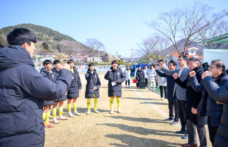 대한축구협회장배 U-15 전국 축구대회 방문격려.(0220)