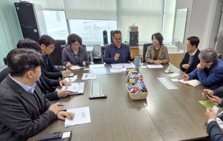 경기도의회 임창휘 의원, 물순환 도시 조성을 위해 물기술 관계자와 정담회 열어