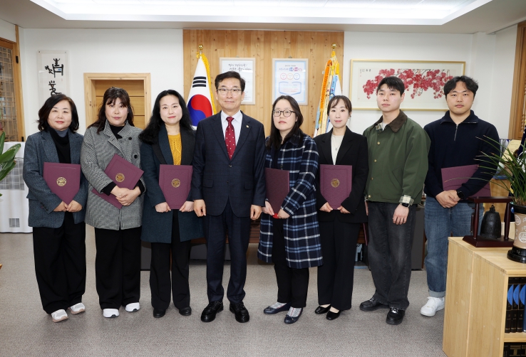 충북교육청, 교직원 응급처치교육 전문강사 위촉장 수여