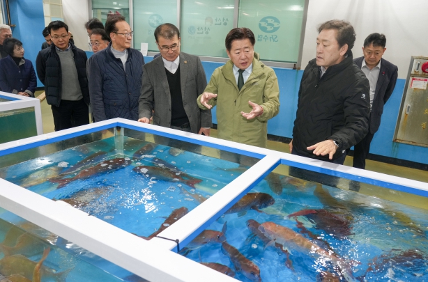 제주도, 성산포수협 새벽 위판현장 찾아 민생점검