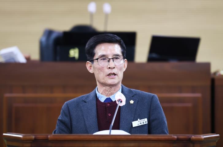 청양군 의회 이경우 의원, ‘폐 관정의 농업용수 활용방안 제안’