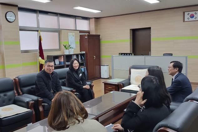 경기도의회 이혜원 의원, 양평고등학교 현장 점검