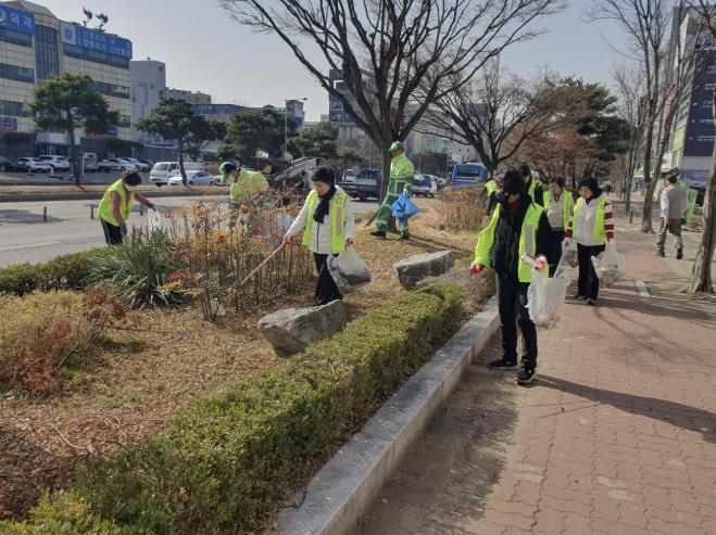 수원시 권선구 권선1동, 새봄맞이 일제 대청소 실시