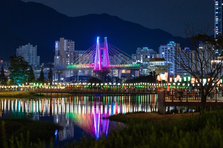 부산 북구, 금빛노을브릿지-리버워크 방문객 200만 명 돌파