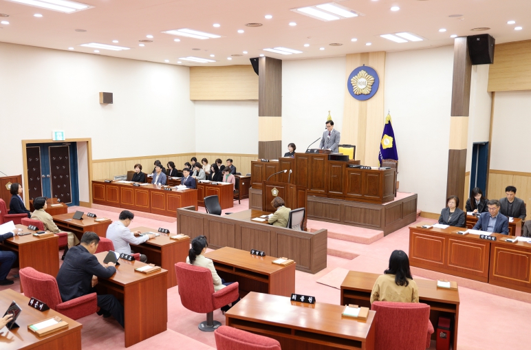 금정구의회, 제317회 임시회 개최 금정구의회, 제317회 임시회 개최